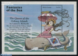 Sierra Leone 1996 Queen Of The Orkney Islands S/s, Mint NH, Art - Fairytales - Märchen, Sagen & Legenden