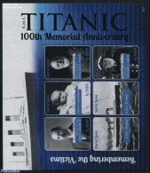 Sierra Leone 2012 Titanic 6v M/s, Mint NH, Transport - Ships And Boats - Titanic - Ships
