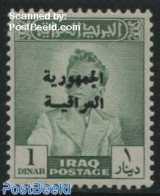 Iraq 1958 1D, Stamp Out Of Set, Mint NH - Irak