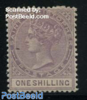 Saint Kitts/Nevis 1887 Definitive 1v, Unused (hinged) - Other & Unclassified