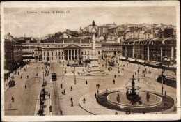 CPA Lisboa Lissabon Portugal, Praca D. Pedro IV - Sonstige & Ohne Zuordnung