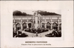 CPA Portugal, Königlicher Kreuzgang Des Denkmals - Sonstige & Ohne Zuordnung