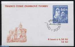 Czech Republic 2005 Stamp Traditions Booklet, Mint NH, Stamp Booklets - Stamps On Stamps - Art - Castles & Fortificati.. - Autres & Non Classés