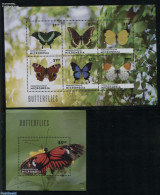 Micronesia 2014 Butterflies 2 S/s, Mint NH, Nature - Butterflies - Mikronesien