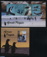 Liberia 2015 African Penguin 2 S/s, Mint NH, Nature - Birds - Penguins - Other & Unclassified