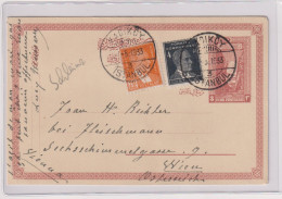 TURKEY 1933   ISTANBUL Nice Postal Stationery To Austria - Brieven En Documenten