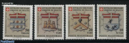 Sovereign Order Of Malta 1996 Coat Of Arms 4v, Mint NH, History - Coat Of Arms - Other & Unclassified