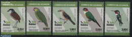 Ecuador 2015 Indegenous Birds 5v, Mint NH, Nature - Birds - Parrots - Equateur