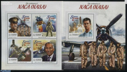 Sierra Leone 2015 NACA/NASA Centenary 2 S/s, Mint NH, Science - Transport - Astronomy - Aircraft & Aviation - Space Ex.. - Astrologie