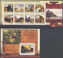 Guinea, Republic 2009 Adolphe-Felix Cals 2 S/s, Mint NH, Art - Paintings - Other & Unclassified