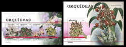 Guinea Bissau 2023 Orchids. (404) OFFICIAL ISSUE - Orchideeën