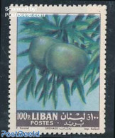 Lebanon 1962 100P, Stamp Out Of Set, Mint NH, Nature - Fruit - Fruit
