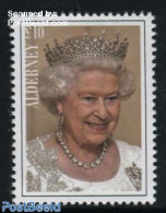 Alderney 2015 Elizabeth Longest Reigning Monarch 1v, Mint NH, History - Kings & Queens (Royalty) - Royalties, Royals