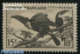 French Guyana 1947 15F, Stamp Out Of Set, Mint NH, Nature - Birds - Autres & Non Classés