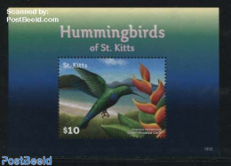 Saint Kitts/Nevis 2015 Hummingbird S/s, Mint NH, Nature - Birds - Autres & Non Classés