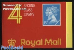 Great Britain 1990 4x15p Double Head Booklet, Mint NH, Stamp Booklets - Neufs