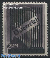 Austria 1945 Not Issued, 2RM, Perf 12.5, Stamp Out Of Set, Mint NH - Unused Stamps