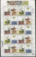 Korea, South 2003 Plants M/s, Mint NH, Nature - Flowers & Plants - Corée Du Sud