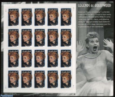 United States Of America 2001 Lucille Ball M/s, Mint NH, Performance Art - Movie Stars - Ongebruikt