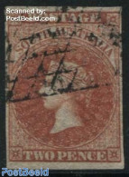 Australia, South Australia 1856 2p, Dull Orangered, Used, Used Stamps - Autres & Non Classés