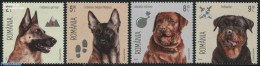 Romania 2015 Intelligent Dogs 4v, Mint NH, Nature - Dogs - Nuovi