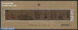 China People’s Republic 2015 Painting Of Court Ladies Special S/s, Mint NH, Various - Other Material Than Paper - Ar.. - Neufs