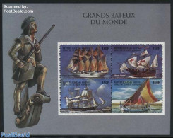 Guinea, Republic 1998 Ships 4v M/s, Mint NH, Transport - Ships And Boats - Schiffe