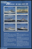 Liberia 1999 Ships 6v M/s, Mint NH, Transport - Ships And Boats - Schiffe