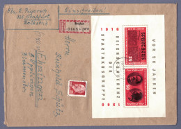 DDR Einschreiben Brief - Block 25 - Stassfurt   (DRSN-0029) - Covers & Documents