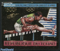 Chad 1983 Olympic Games 1v, Imperforated, Mint NH, Sport - Transport - Space Exploration - Andere & Zonder Classificatie