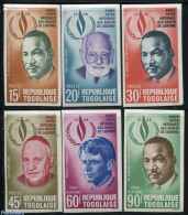 Togo 1969 Human Rights 6v, Imperforated, Mint NH, History - American Presidents - Human Rights - United Nations - Togo (1960-...)