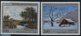 Liechtenstein 2016 Alois Ritter 2v, Mint NH, Art - Paintings - Unused Stamps