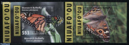 Niuafo'ou 2016 EMS, Butterflies 2 S/s, Mint NH, Nature - Butterflies - Autres & Non Classés