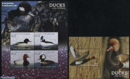 Saint Vincent 2015 Ducks Of The Caribbean 2 S/s, Mint NH, Nature - Birds - Ducks - St.Vincent (1979-...)