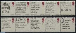Great Britain 2016 Shakespeare 10v (2x[::::]), Mint NH, Art - Authors - Unused Stamps