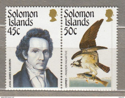 SOLOMON ISLANDS Birds Audubon 1985 MNH(**) #Fauna985 - Sonstige & Ohne Zuordnung