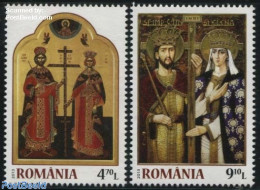 Romania 2013 St Constantin & Helen 2v, Mint NH, Religion - Religion - Ongebruikt