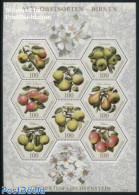 Liechtenstein 2016 Pears 8v M/s, Mint NH, Nature - Fruit - Unused Stamps