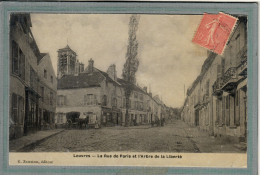 CPA (95) LOUVRES - Thème: ARBRE - L'arbre De La Liberté Et Rue De Paris En 1907 - Louvres