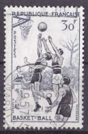 (Frankreich 1956) Basketball O/used (A5-19) - Basket-ball