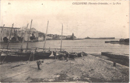 FR66 COLLIOURE - ND 80 - Le Port - Barque De Pêche Pêcheur - Animée - Belle - Collioure