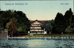 CPA Tutzing Am Starnberger See Oberbayern, Hotel Seehof - Autres & Non Classés