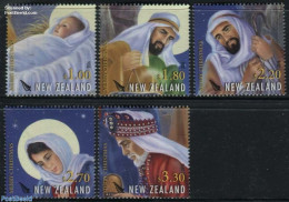 New Zealand 2016 Christmas 5v, Mint NH, Religion - Christmas - Unused Stamps
