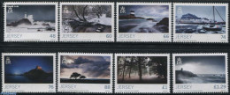Jersey 2016 SEPAC, Winter 8v, Mint NH, History - Transport - Various - Sepac - Ships And Boats - Lighthouses & Safety .. - Bateaux