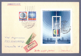 DDR Einschreiben Brief - Block 30 - Berlin ZAW   (DRSN-0030) - Cartas & Documentos