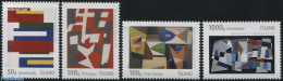 Iceland 2016 Post-War Abstract Art 4v, Mint NH, Art - Modern Art (1850-present) - Paintings - Unused Stamps