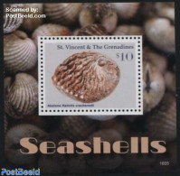 Saint Vincent 2016 Seashells S/s, Mint NH, Nature - Shells & Crustaceans - Vie Marine
