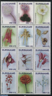 Suriname, Republic 2017 Flowers 12v Sheetlet, Mint NH, Nature - Flowers & Plants - Surinam