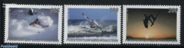 Liechtenstein 2017 Outdoor Sports 3v, Mint NH, Sport - Fun Sports - Skiing - Unused Stamps