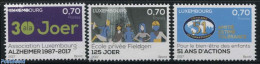 Luxemburg 2017 Anniversaries 3v, Mint NH, Health - Science - Health - Education - Unused Stamps